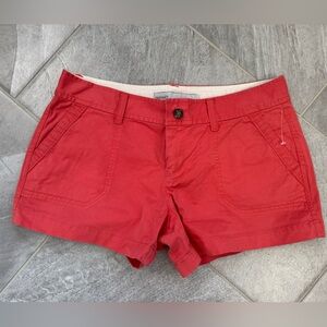 NWOT Old Navy Coral khaki Shorts Bright and Cheery, Summer Preppy Colorful Fun
